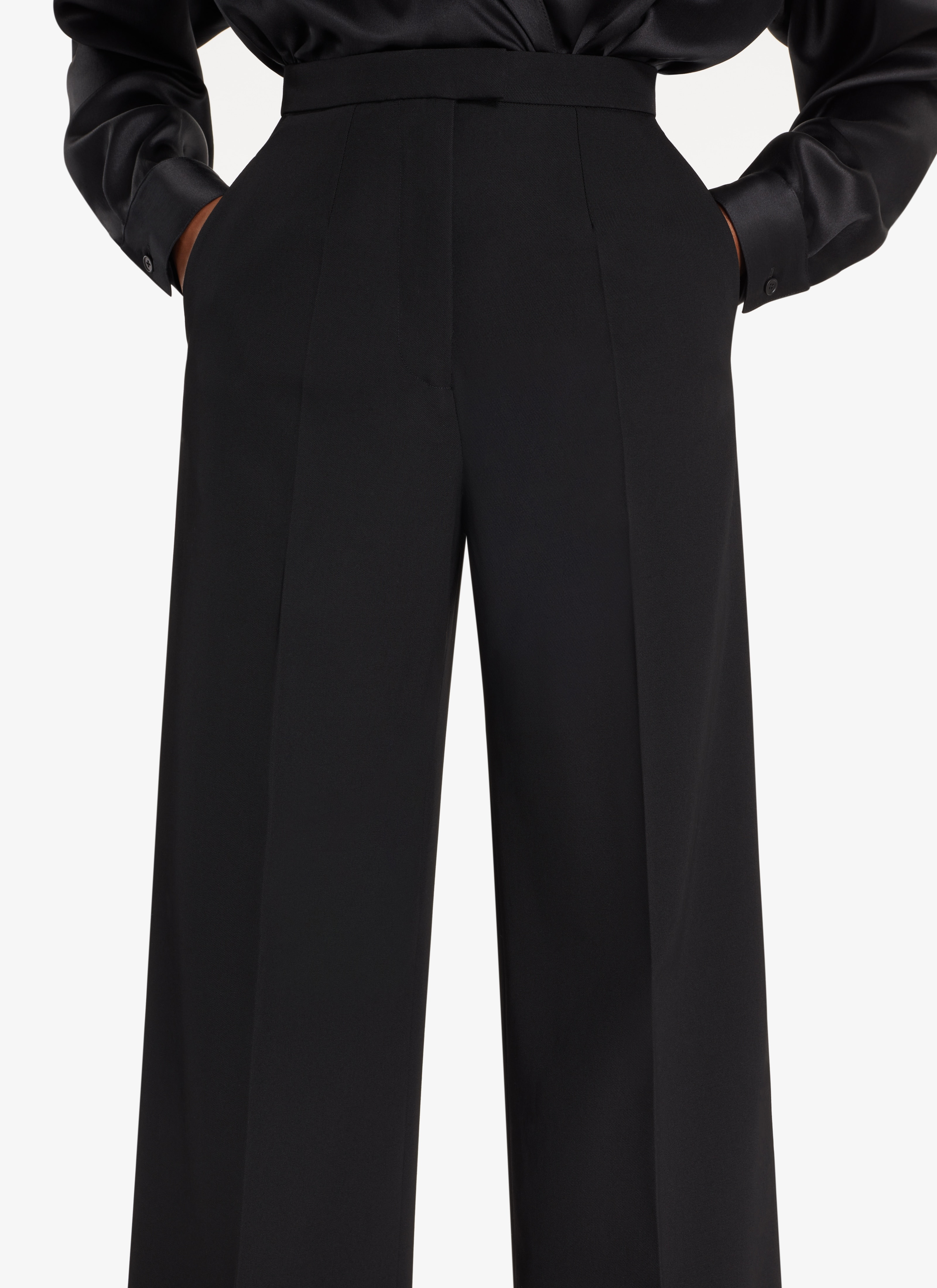 TAILORED HIGH-WAIST TROUSERS - 5