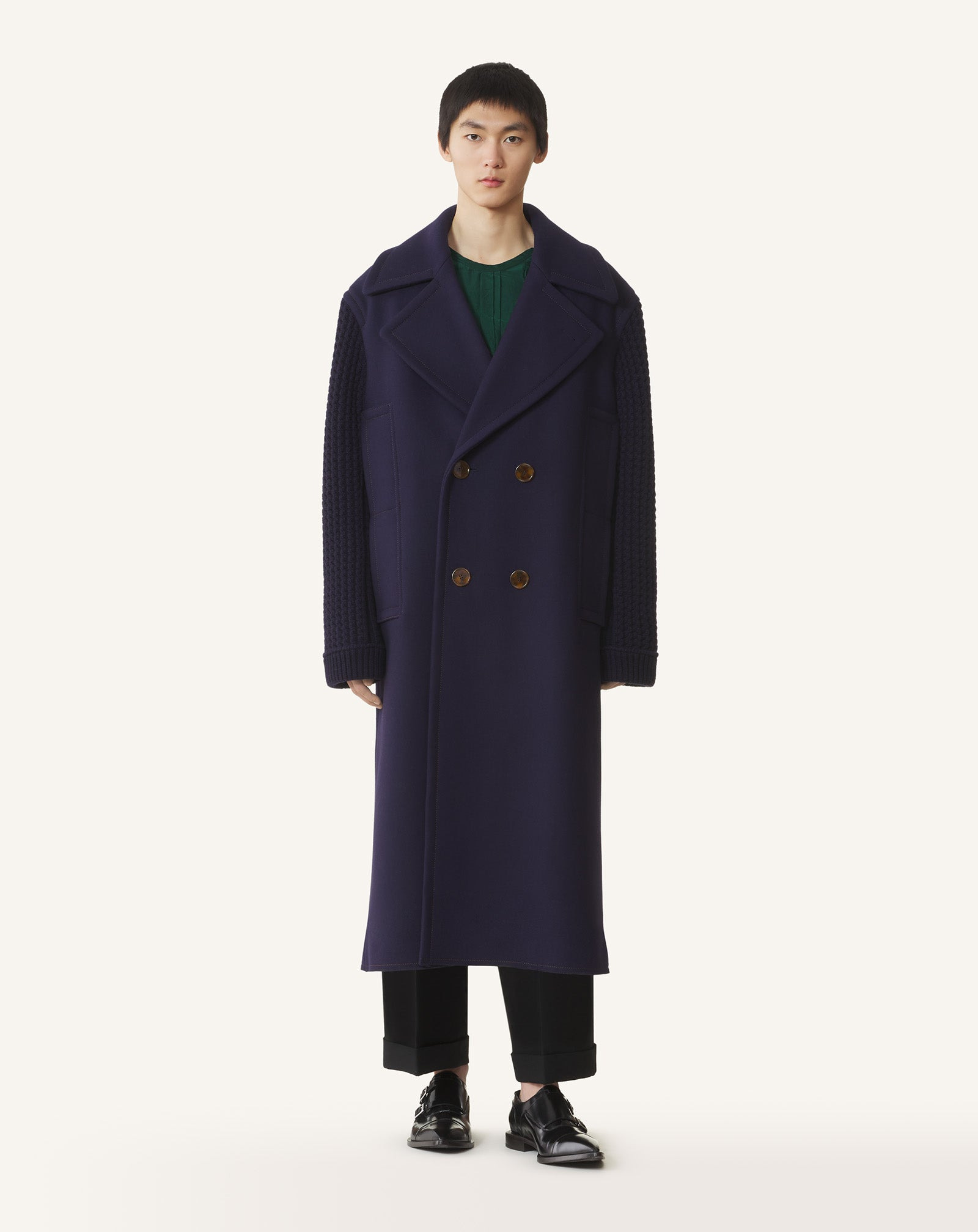 LONG PEACOAT - 2