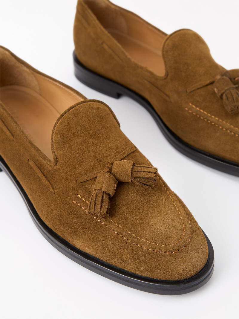 Cientur S Tassel Suede Loafers 3