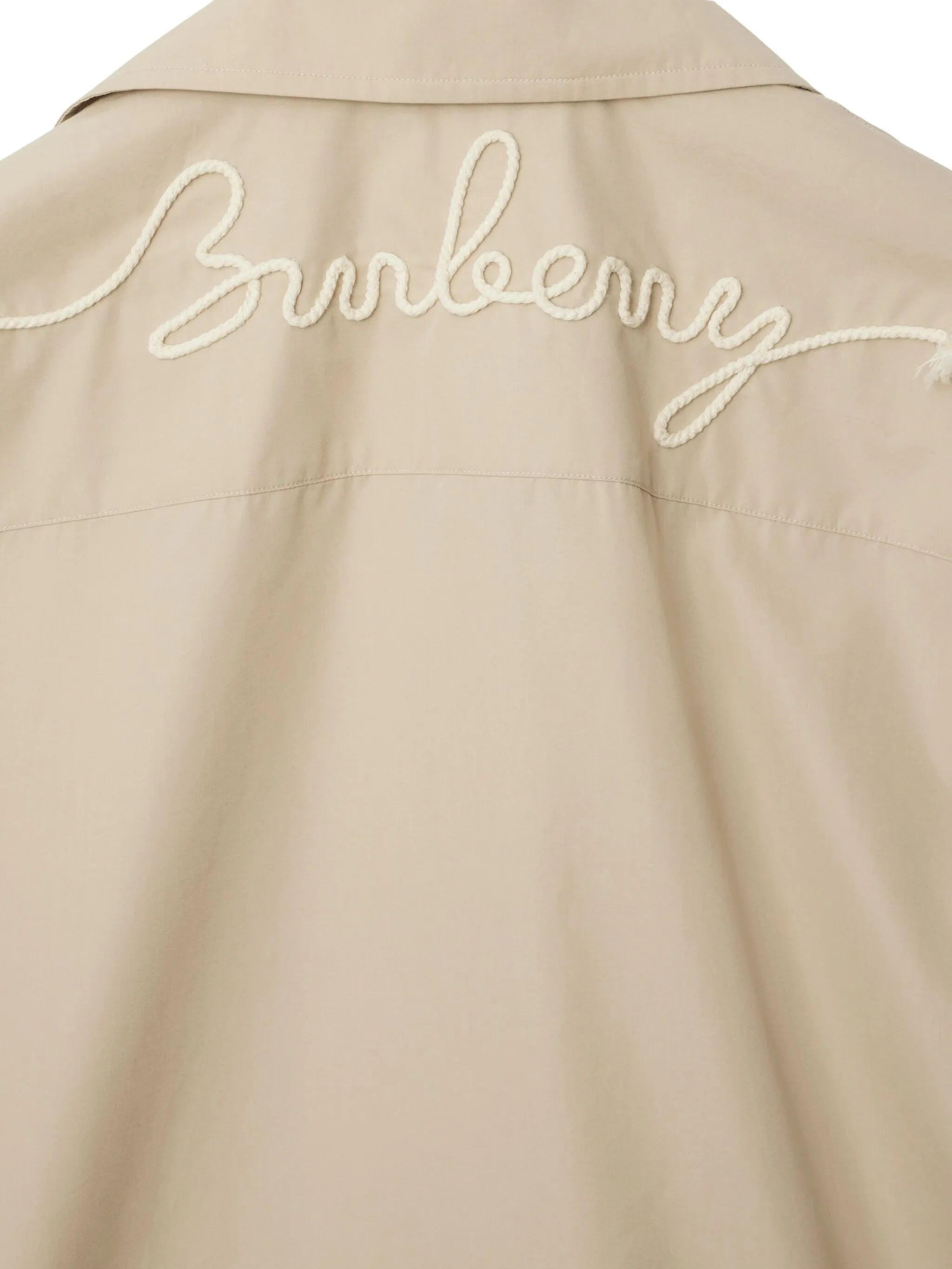 logo-embroidered shirt - 2