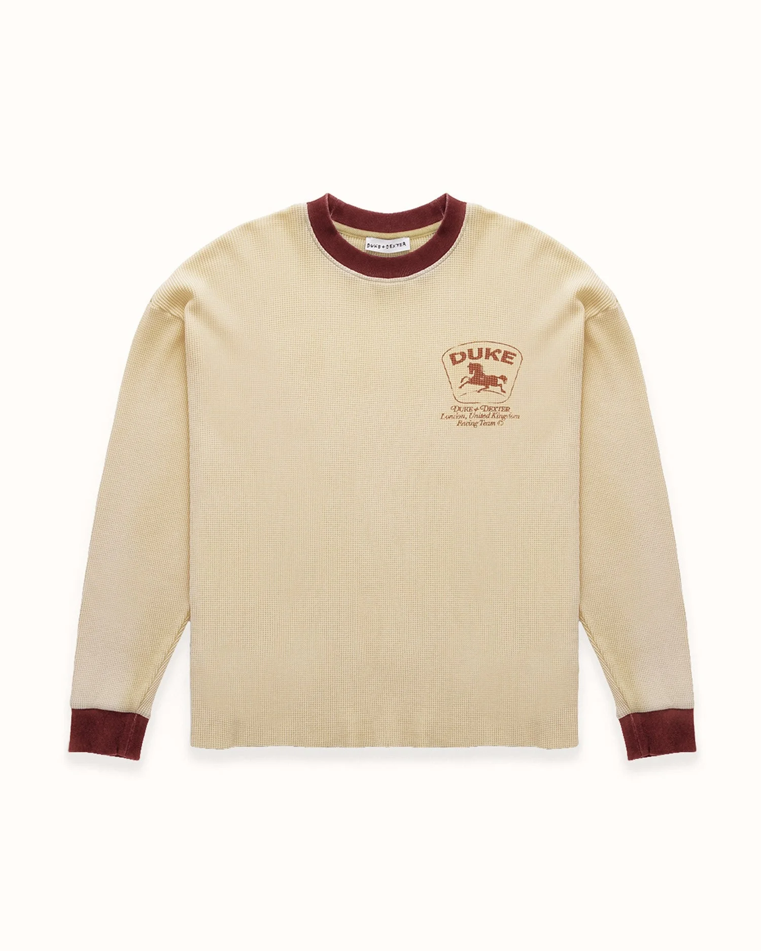 DR4 Antique White Racing Waffle Top - 1