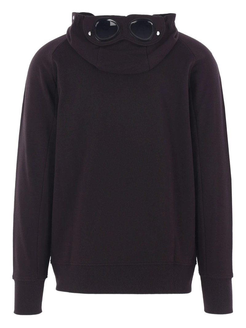 C.p. Company Diagonal Raised Fleece Goggle Sweatshirt 1