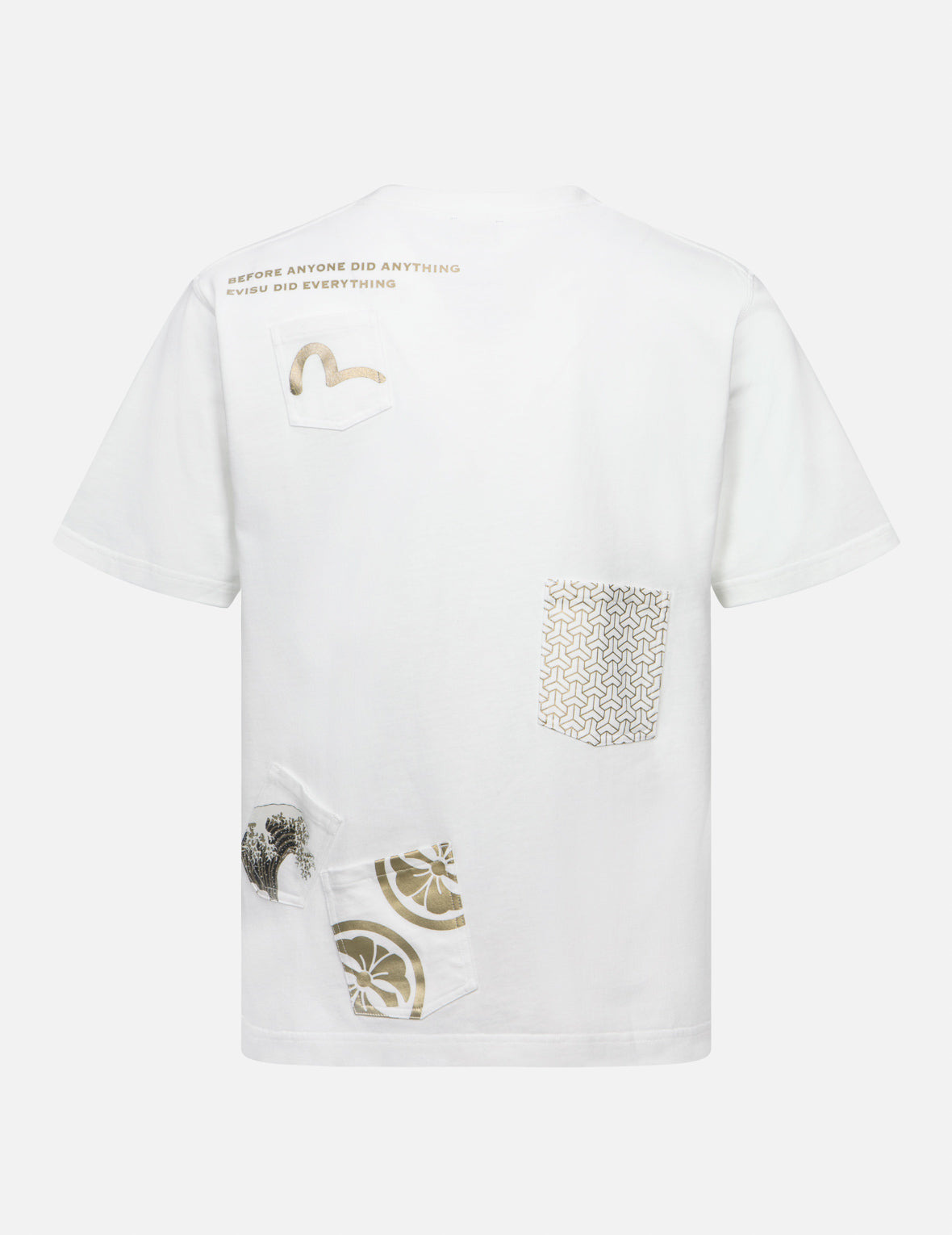 MULTI-PRINT AND MULTI-POCKET REGULAR FIT T-SHIRT - 2