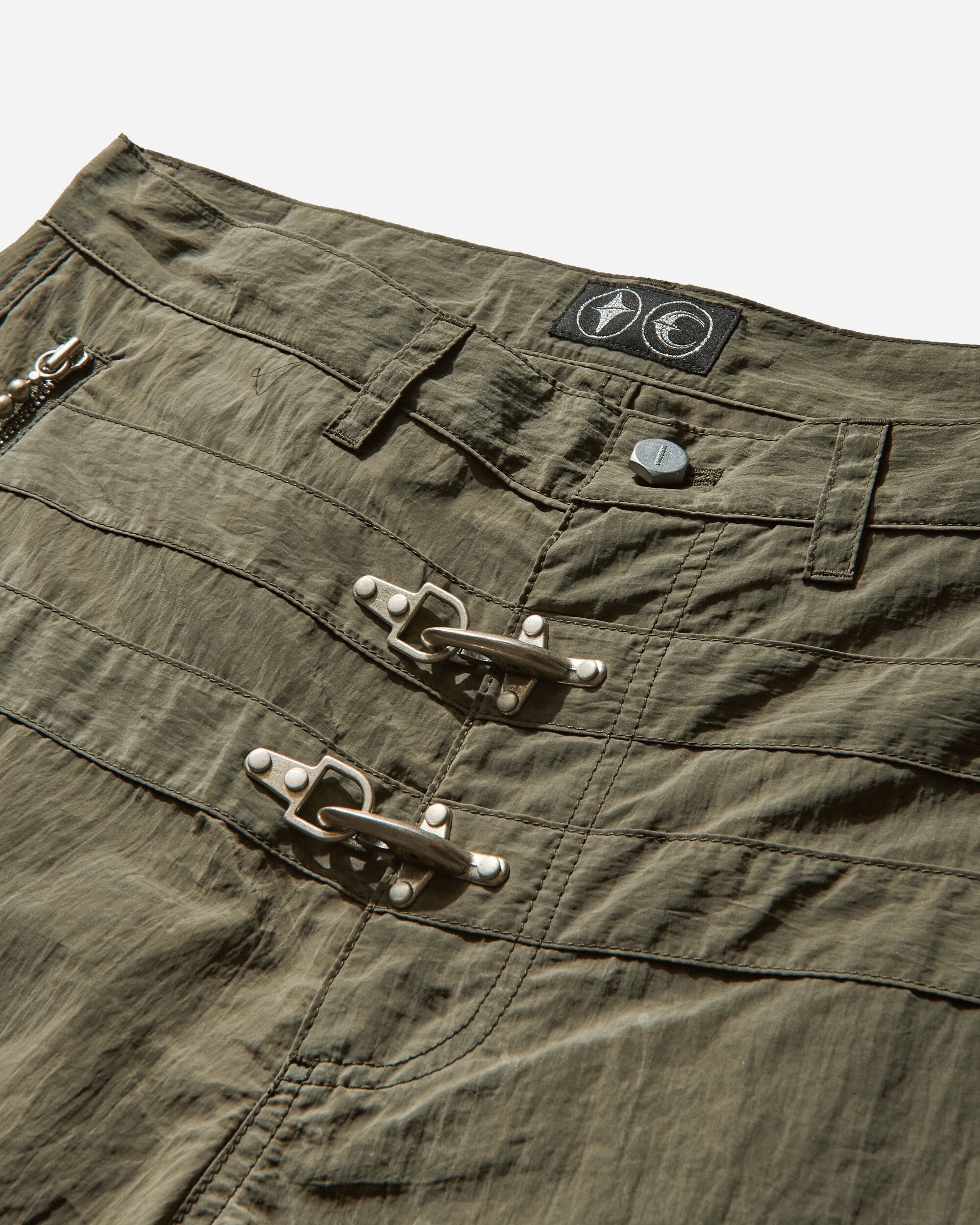 Men's Scarred Bio Soldier Pants Khaki - 3