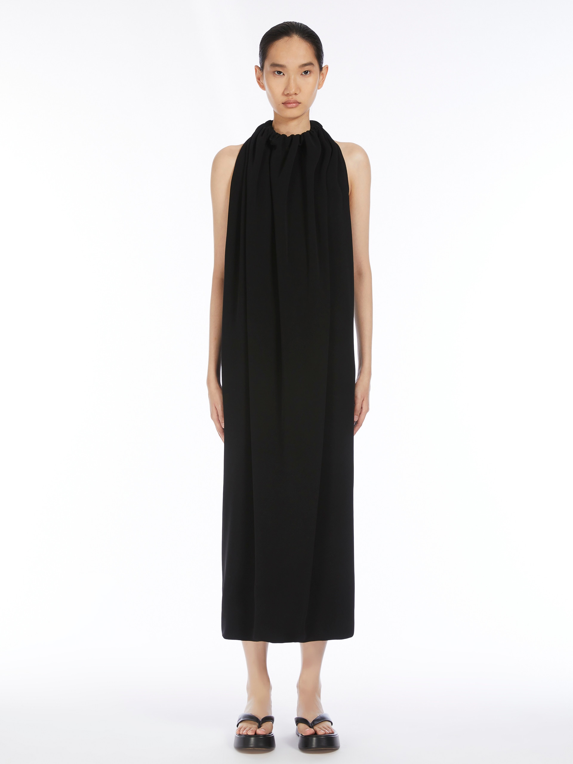 ALCESTE1234 Long viscose dress - RUNWAY - 3