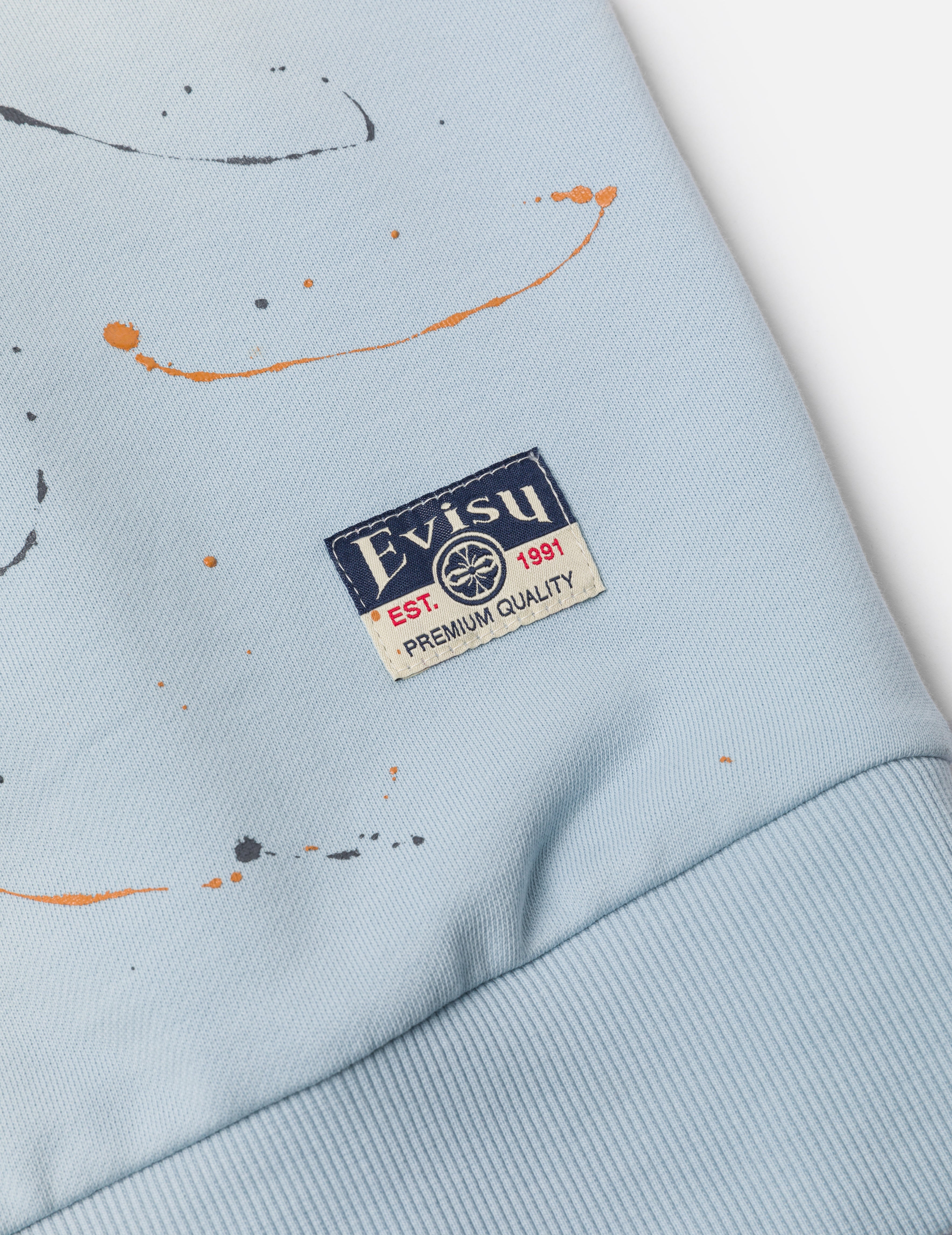 Logo and Seagull Print Relax Fit Sweatshirts - 7
