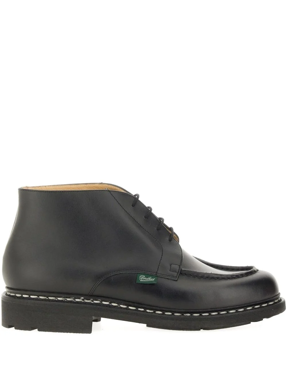 leather desert boots - 1