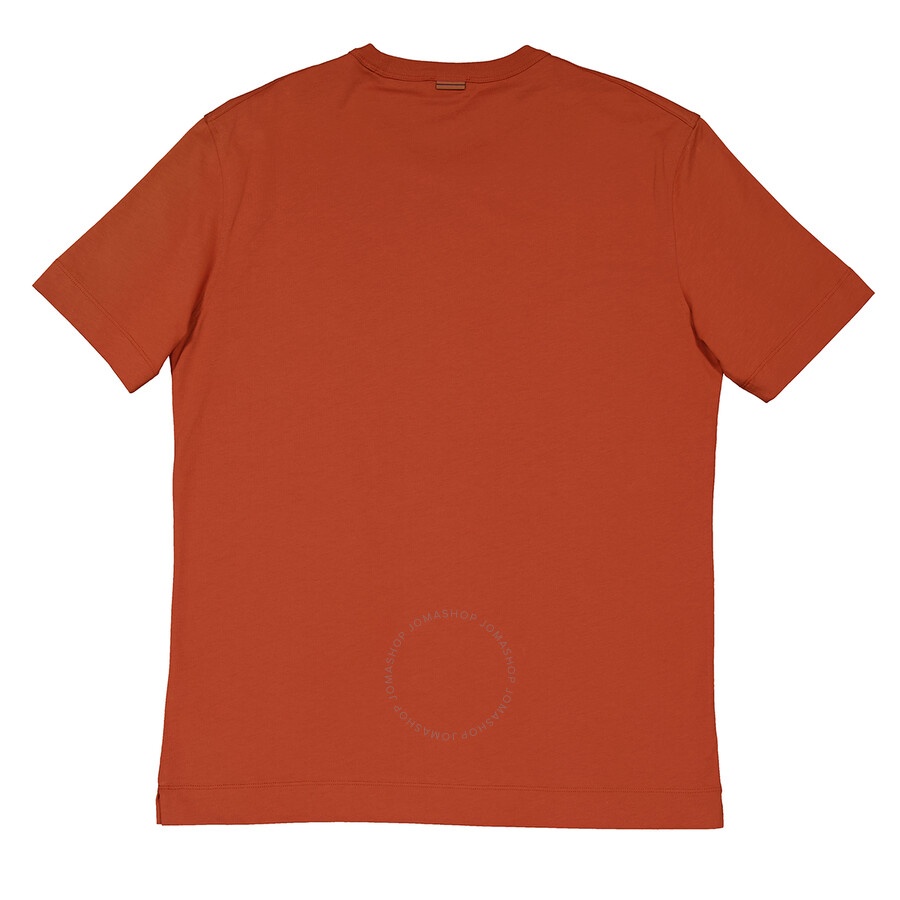 Ermenegildo Zegna Embroidered Logo Short Sleeve T-Shirt, Brand Size 50 ( US Size 40 ) - 2