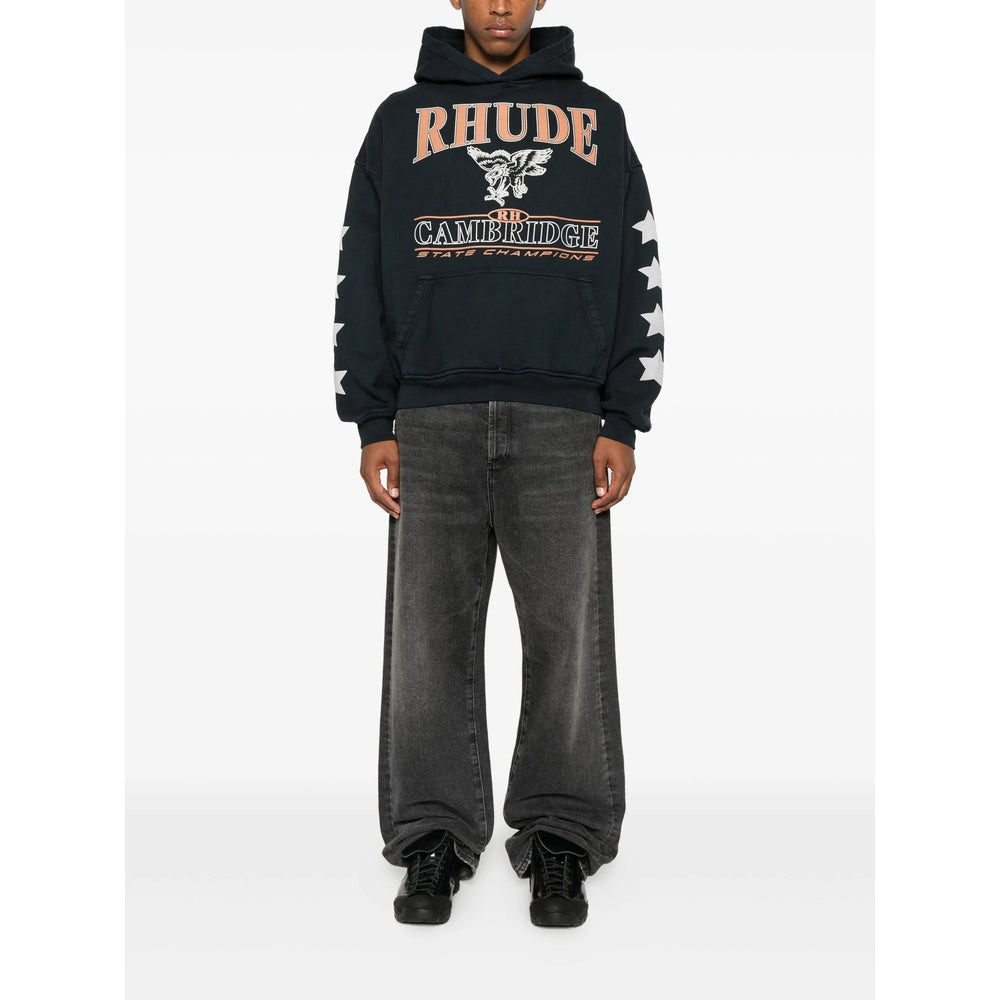 Rhude Black Sweaters & Knitwear - Hoodies Men - 5