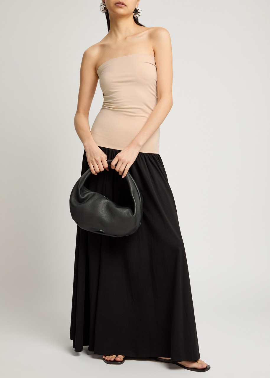 BY Malene Birger Marciella Strapless Stretch-cotton Maxi Dress - 4