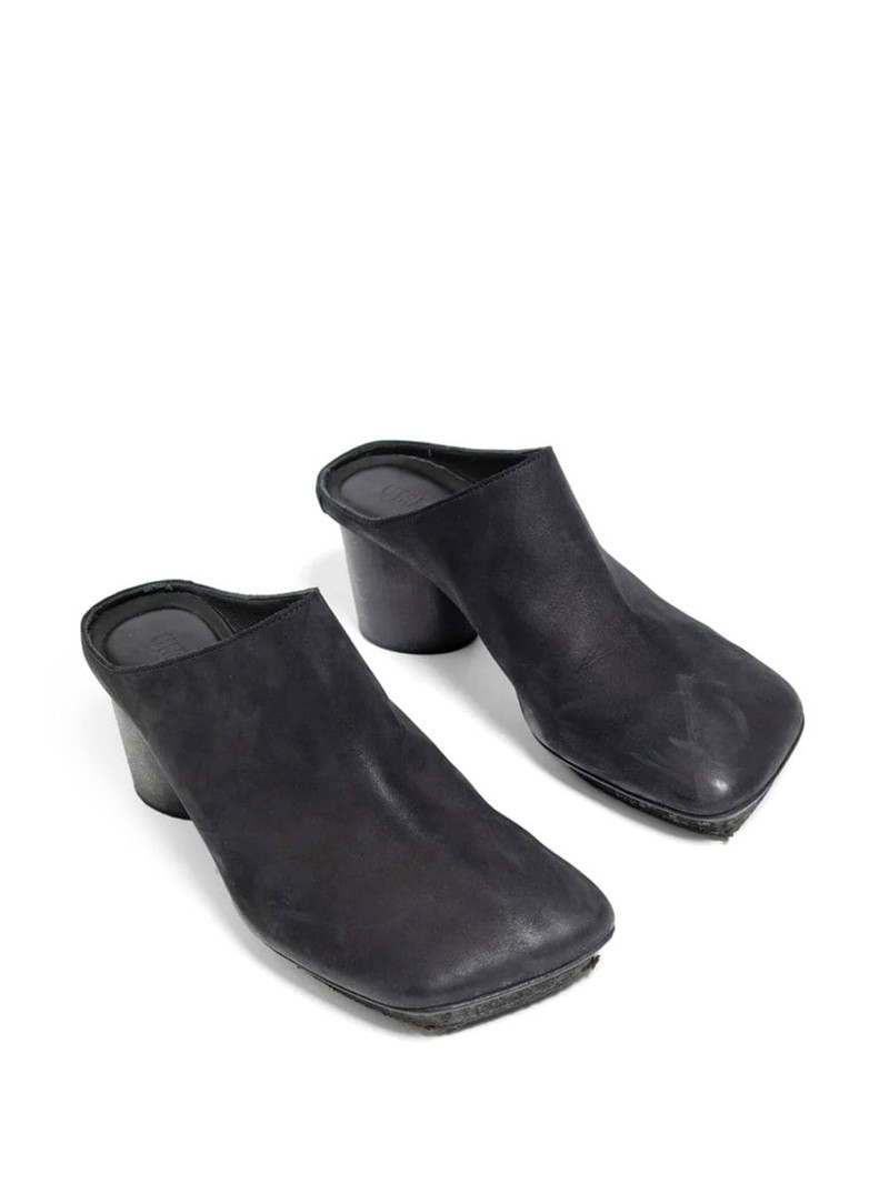 block-heel leather mules 3