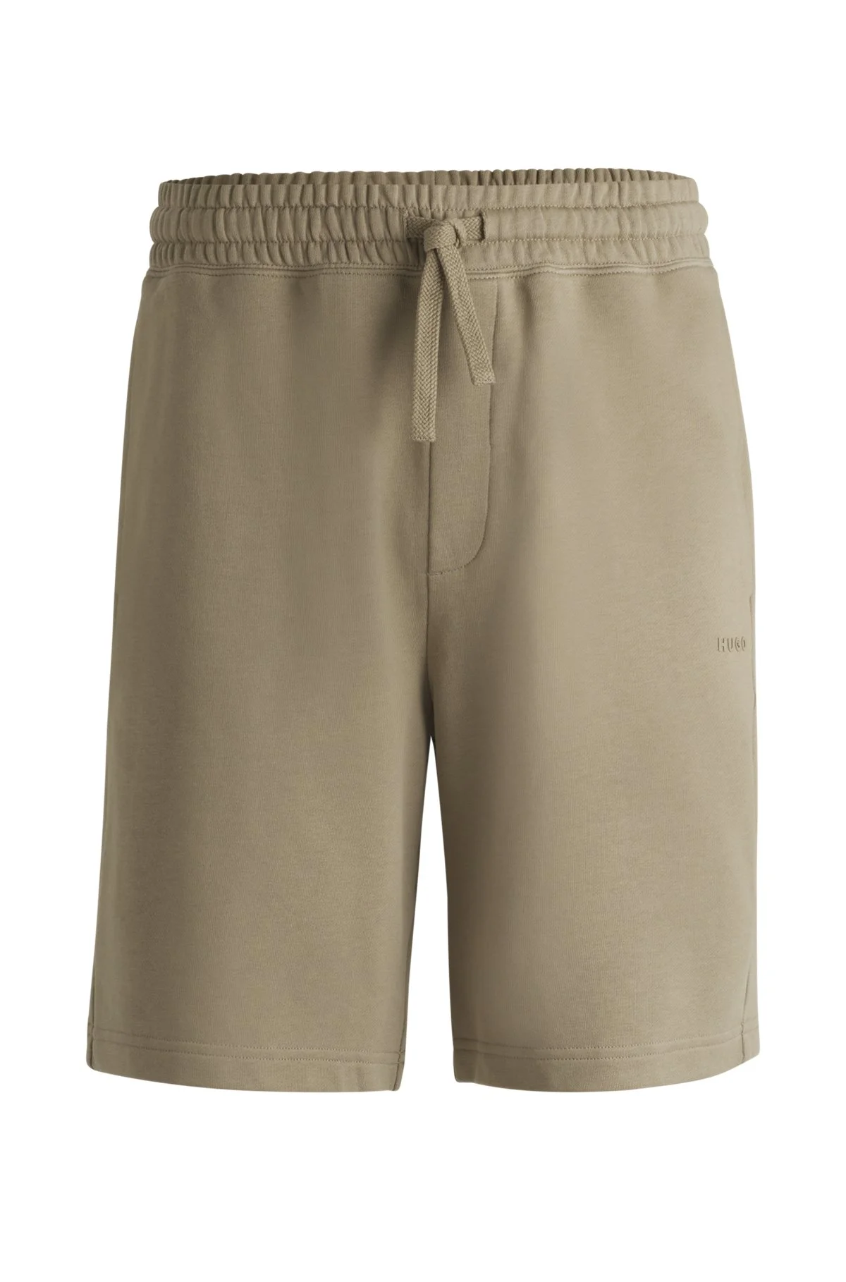RELAXED-FIT SHORTS IN COTTON TERRY WITH LOGO PRINT - 1