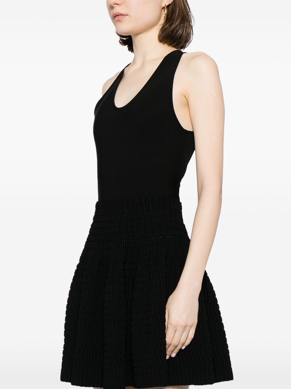 crisscross-back bodysuit - 3