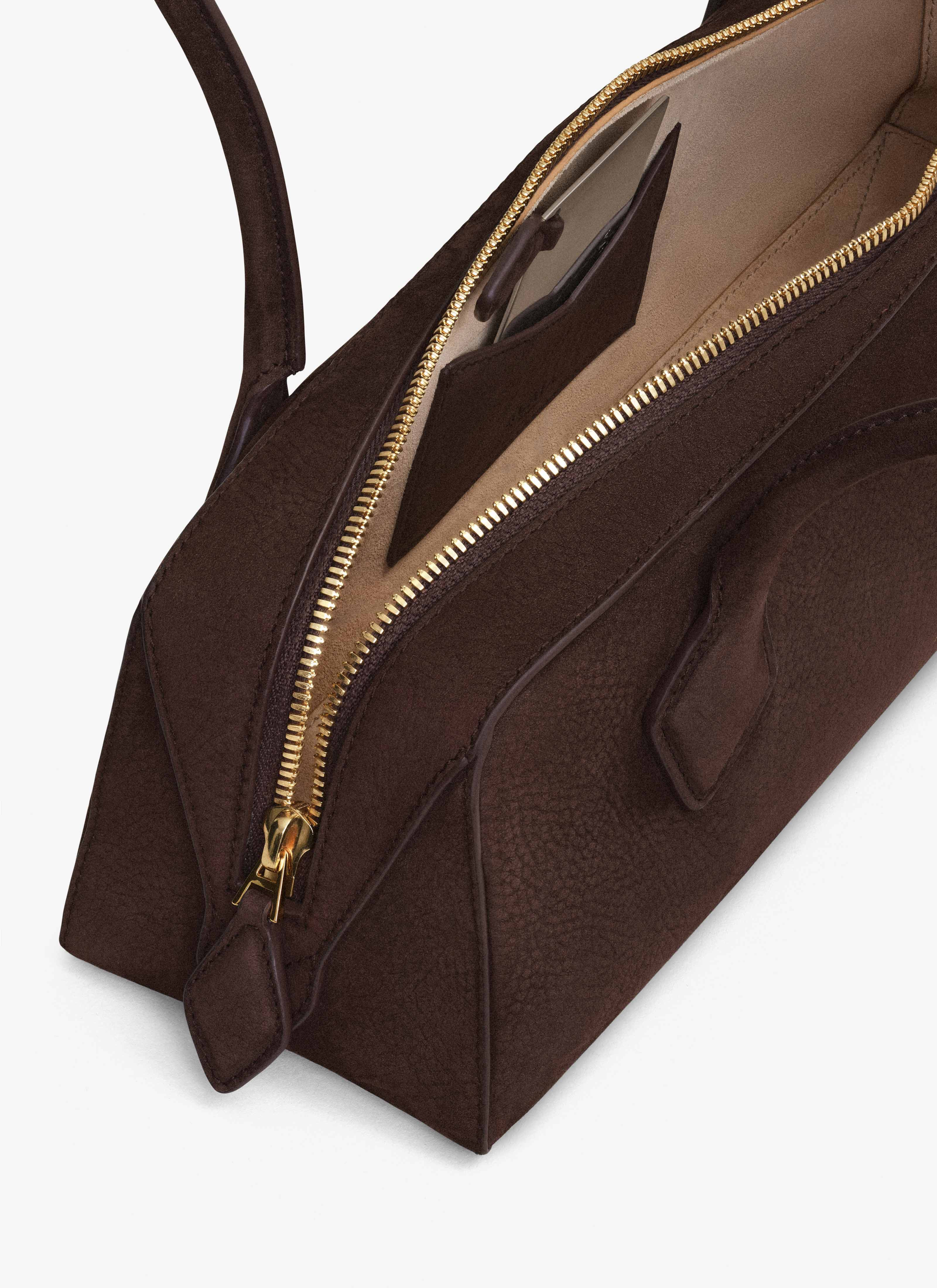 LE TECKEL MEDIUM BAG IN NUBUCK - 5