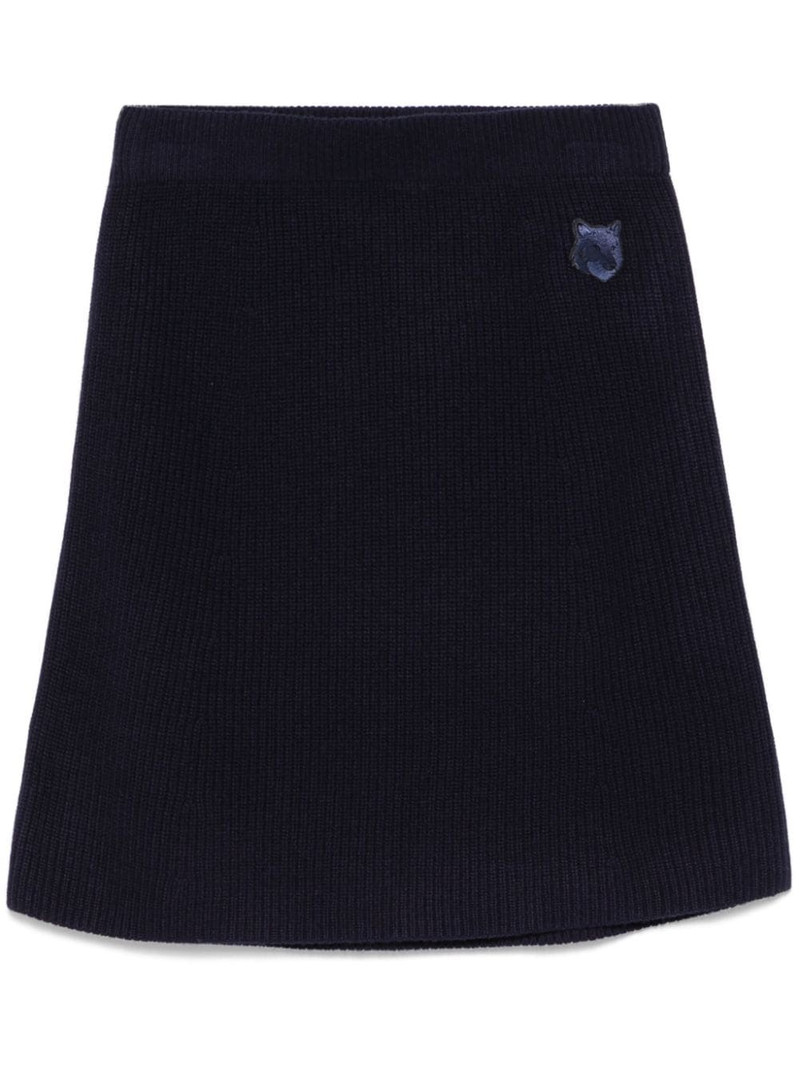 Bold Fox Head mini skirt 1