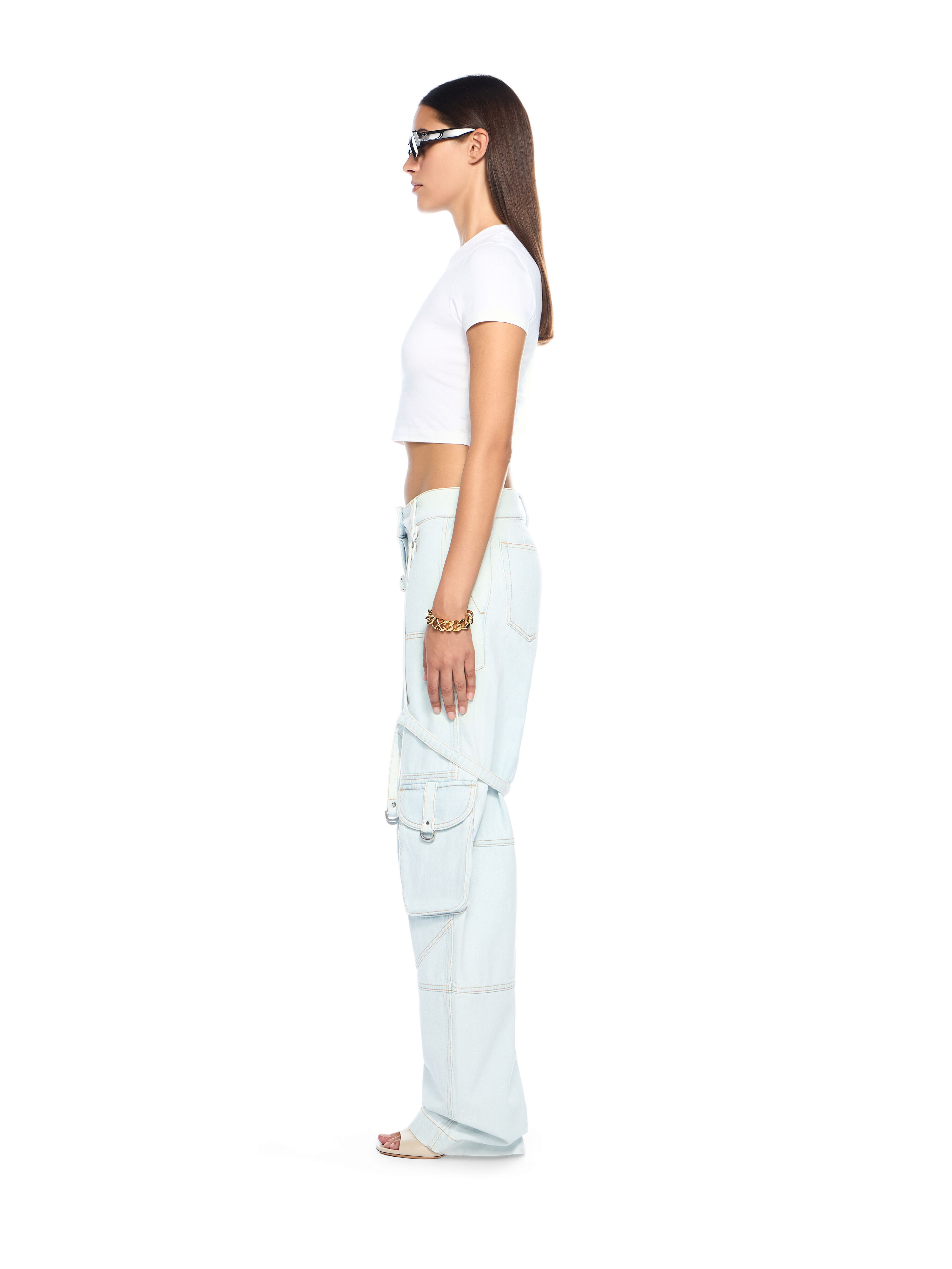 Cargo Denim Pants - 3