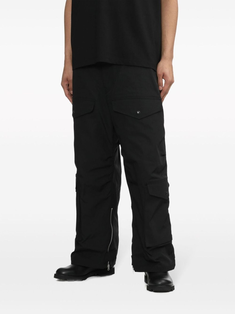 wide-leg cargo trousers 3
