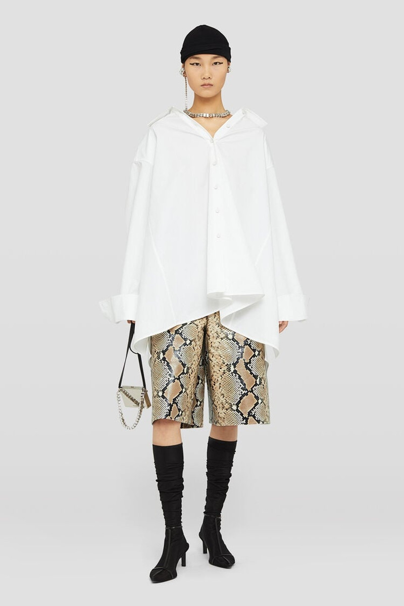 Jil Sander Leather Shorts outlook