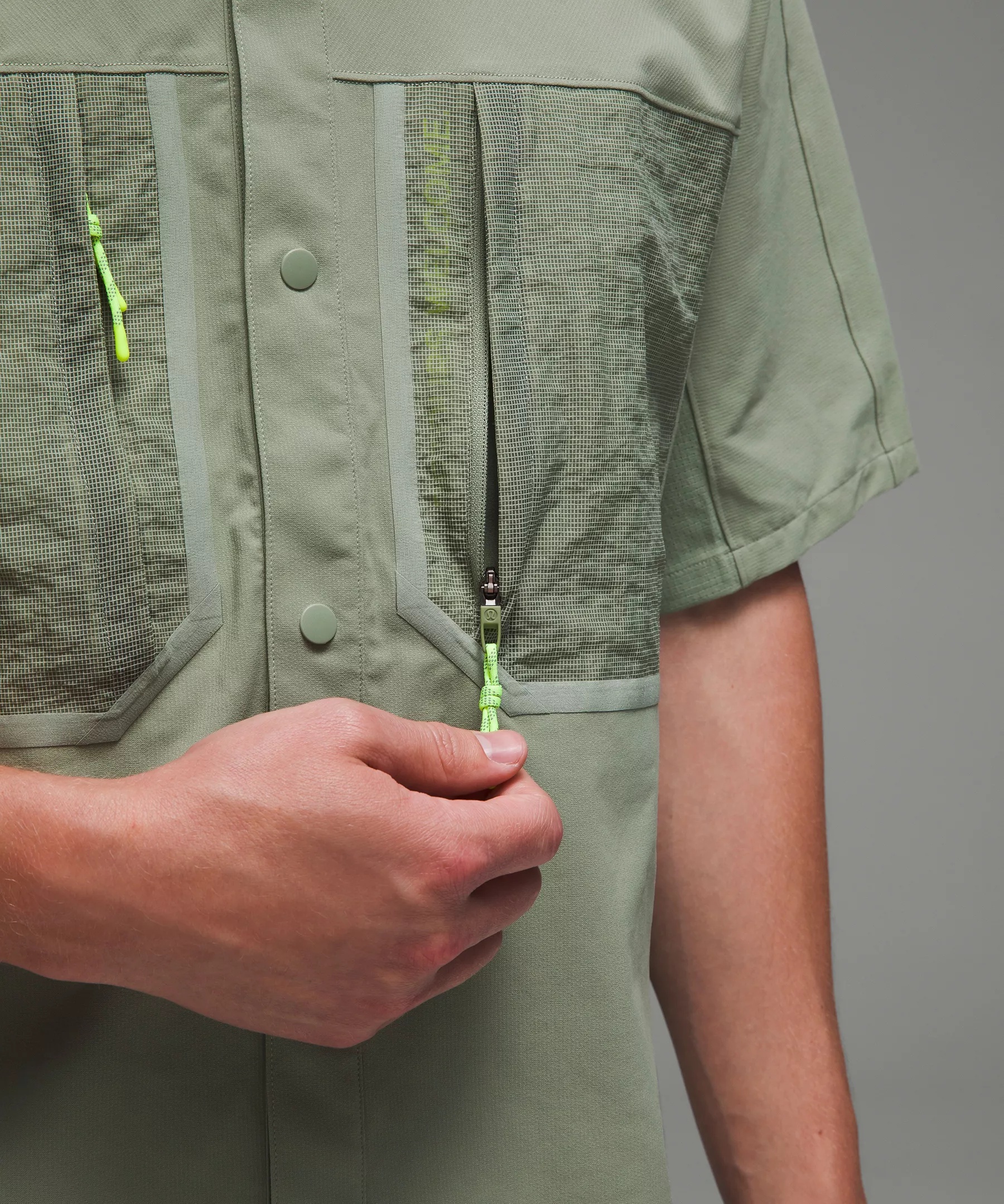 Water-Repellent Hiking Short Sleeve Shirt - 5