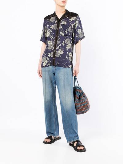 WALES BONNER floral-print shirt outlook