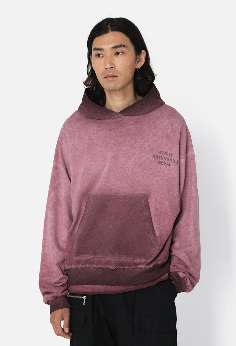 NEPAL TUCK TERRY HOODIE 2
