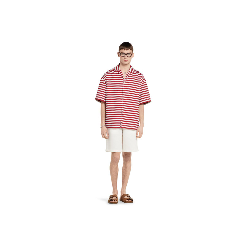 GUCCI Printed GG cotton jacquard shirt outlook