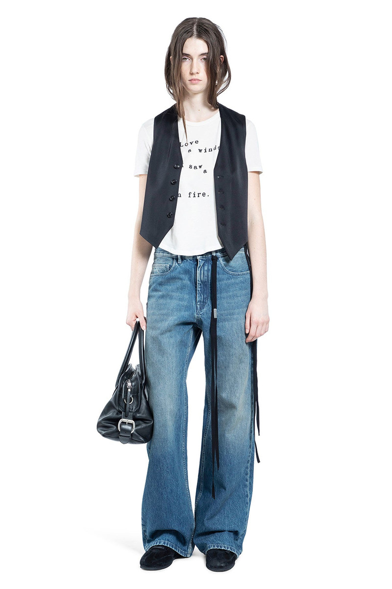 Ann Demeulemeester ''love Is A Window'' Floor Micro T-shirt outlook