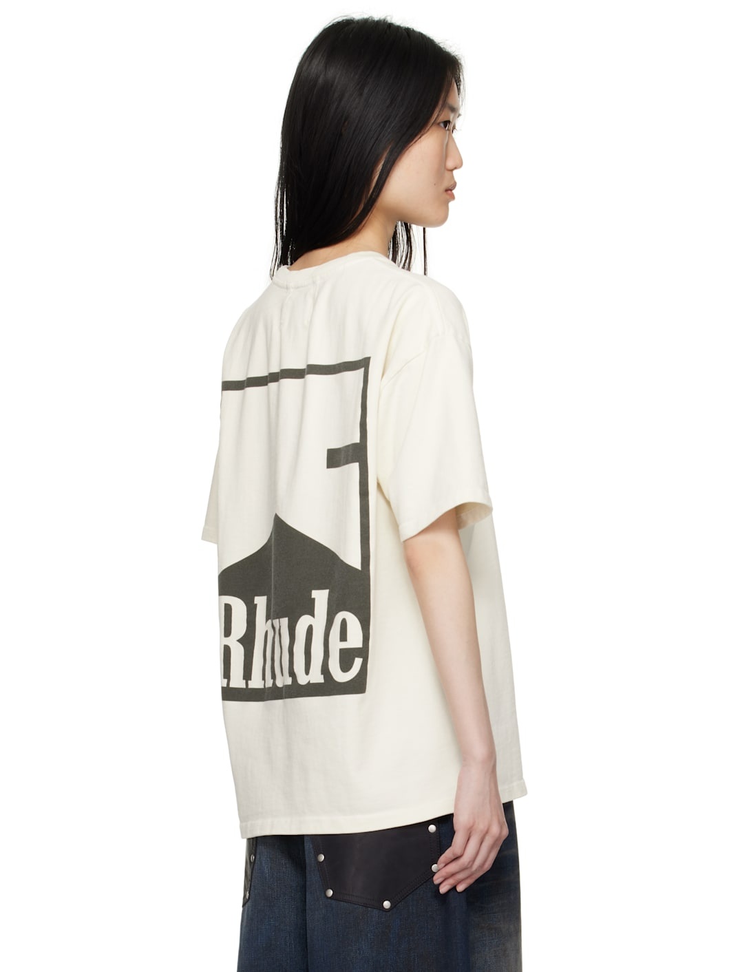 Off-White Rhude Chevron T-shirt - 3