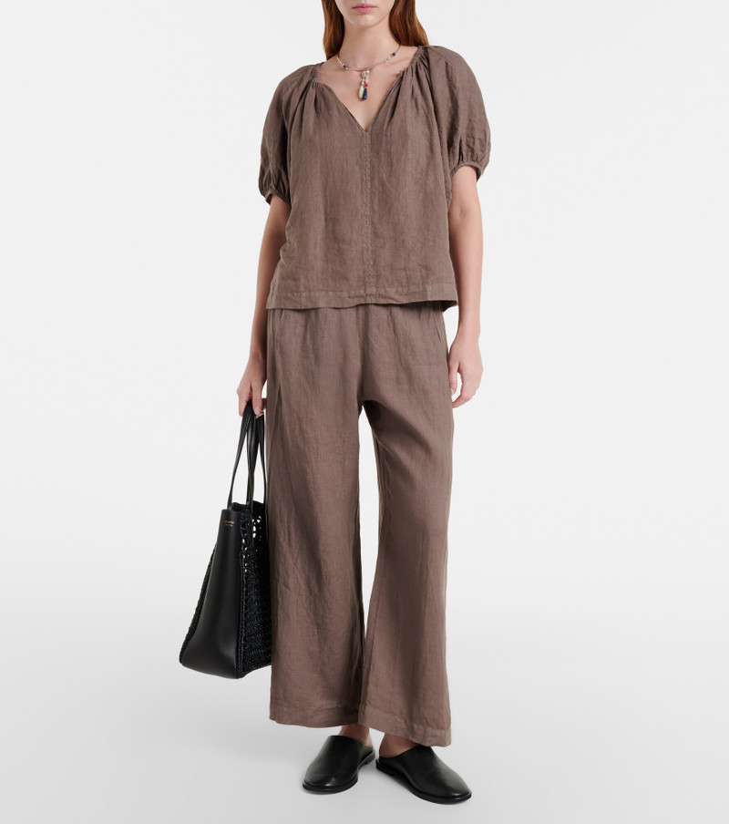 velvet Cosette linen blouse outlook