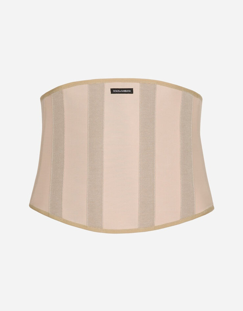 Boned marquisette corset 1