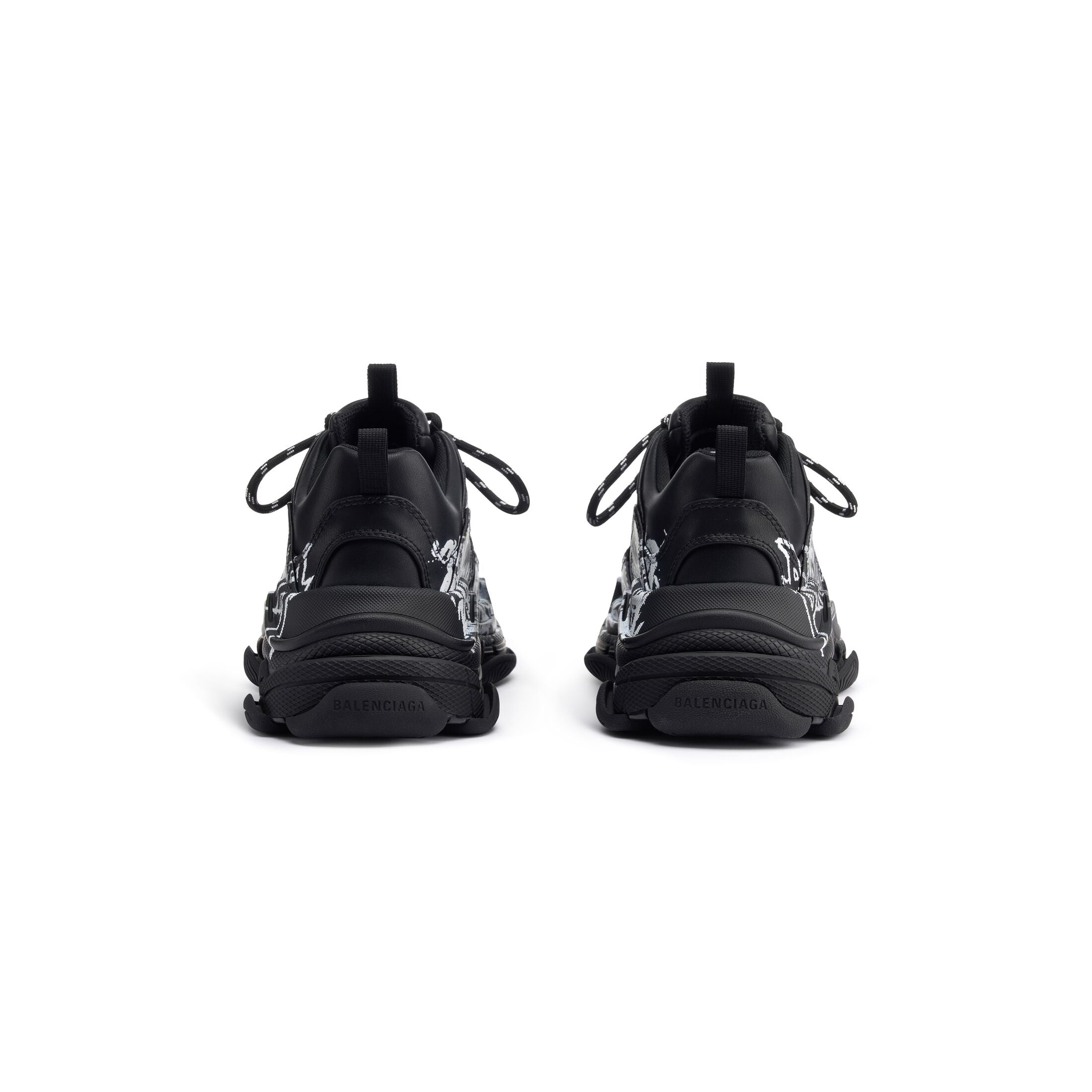 Balenciaga Triple S Diy Metal 'Black White' 536737W2FAY1090 - 5