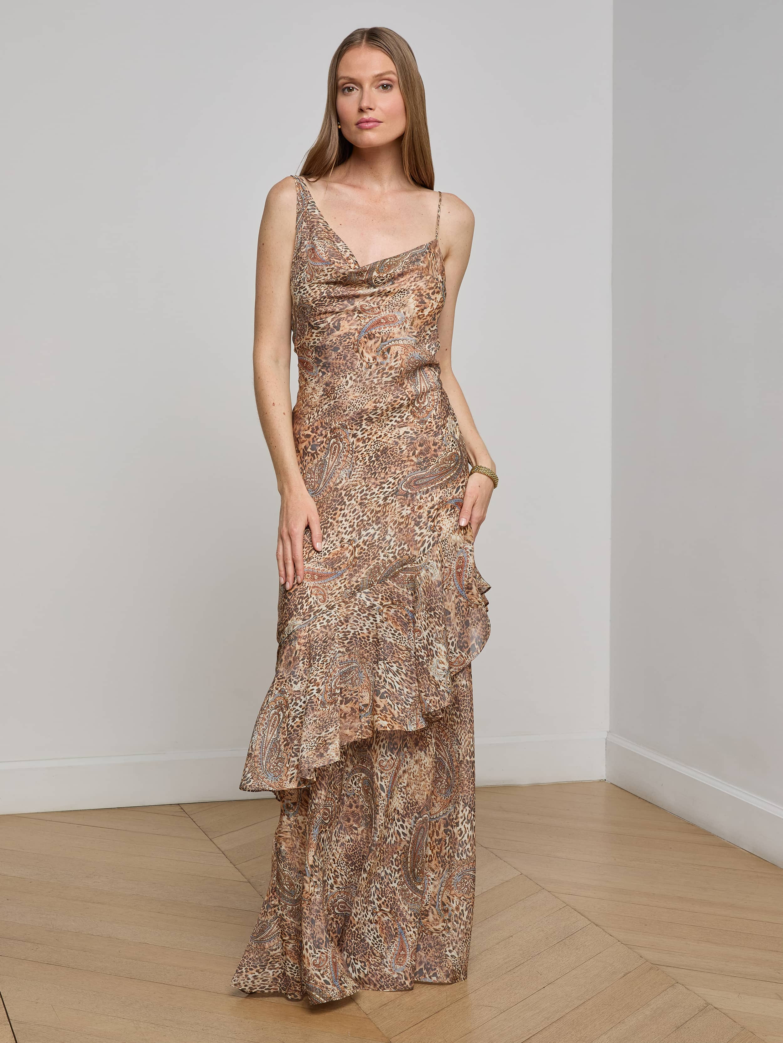 Viola Silk Gown - 2