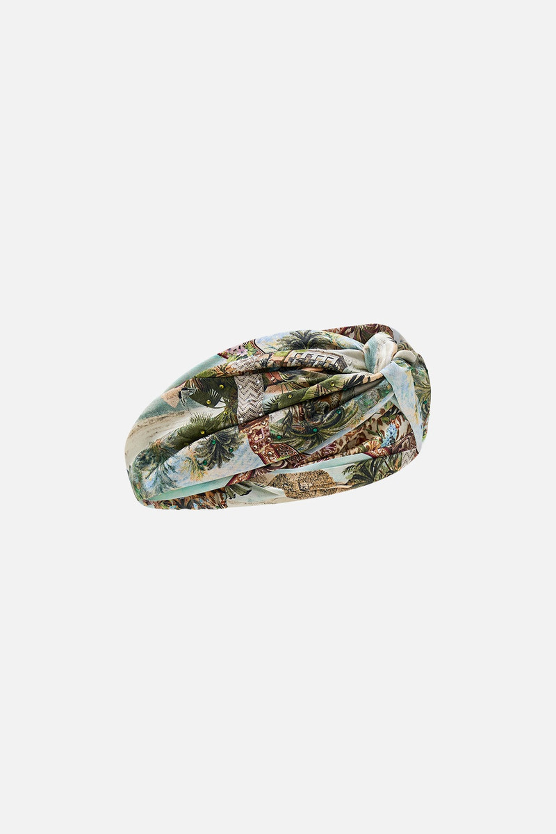 CAMILLA WOVEN TWIST HEADBAND outlook