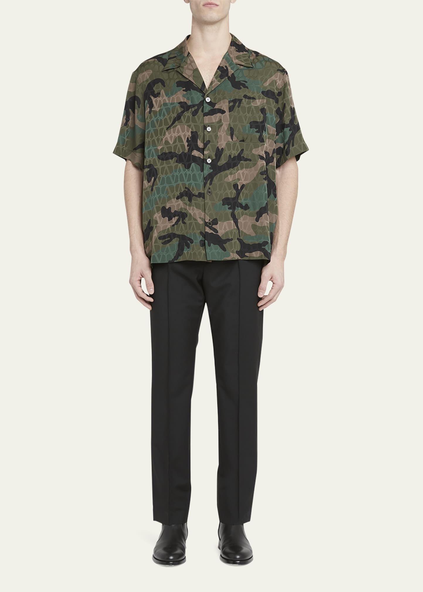 Men's Camo Icongraphe Camp Shirt - 2