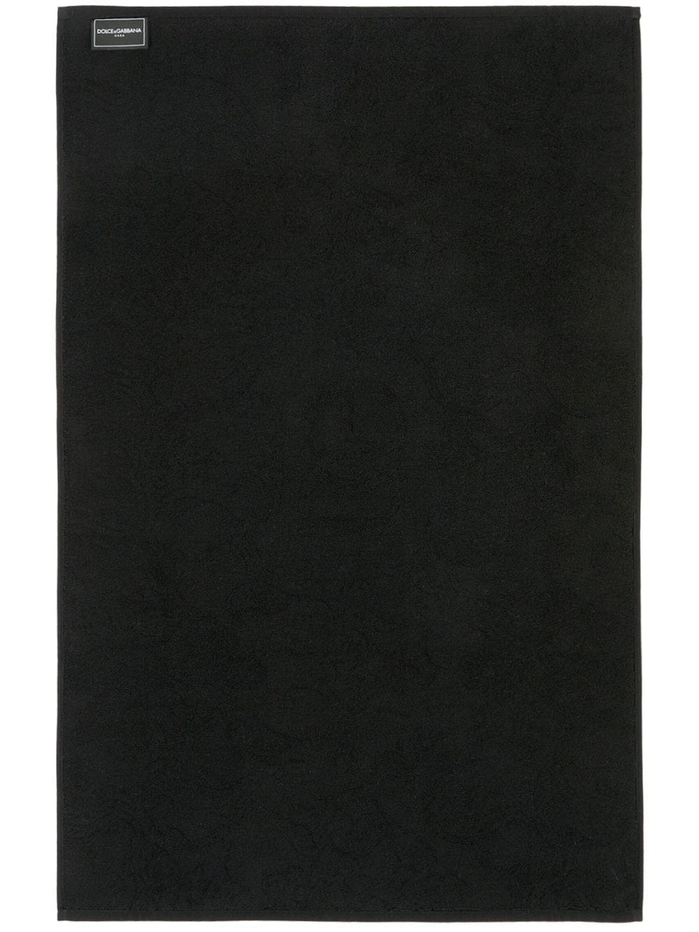 logo jacquard bath mat - 2