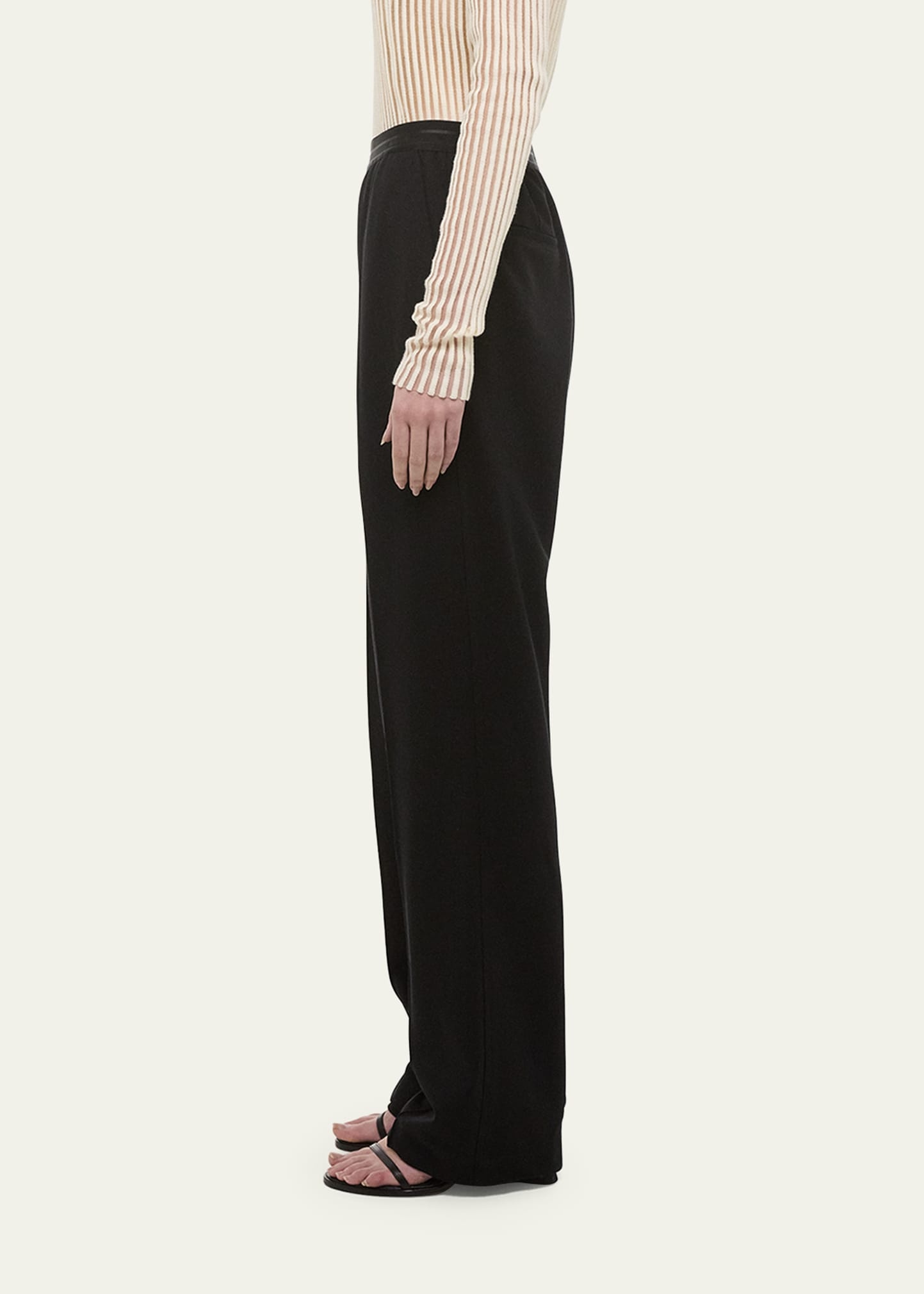 Logo Waistband Car Trousers - 4