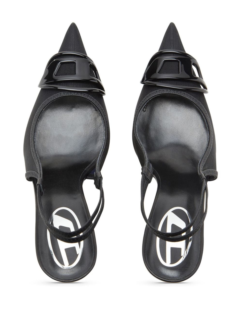 90mm D-Venus slingback pumps - 4