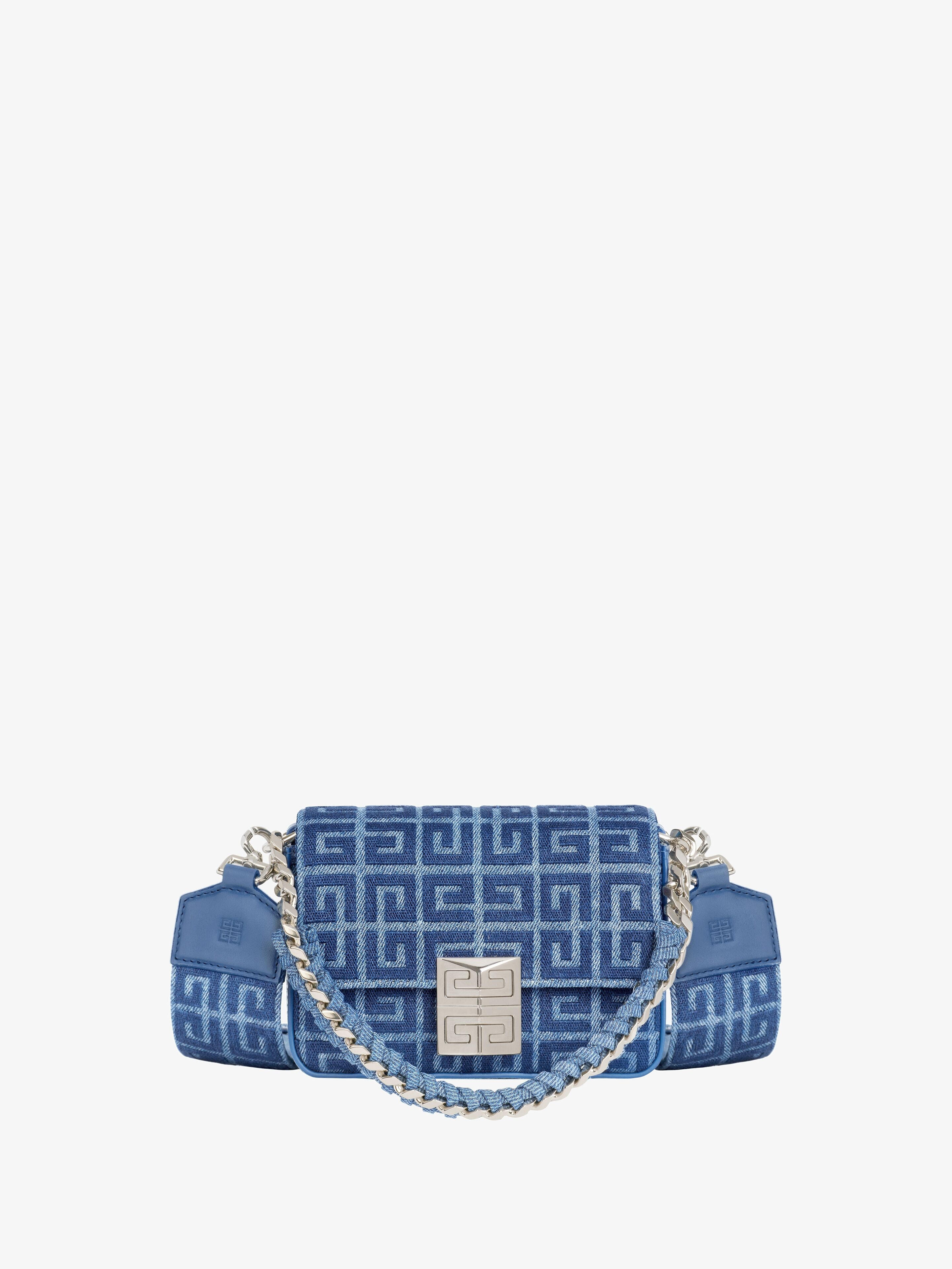 SMALL 4G BAG IN 4G DENIM WITH CHAIN - 1