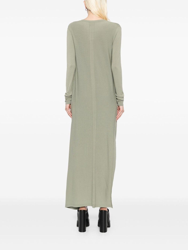 draped knitted dress 4