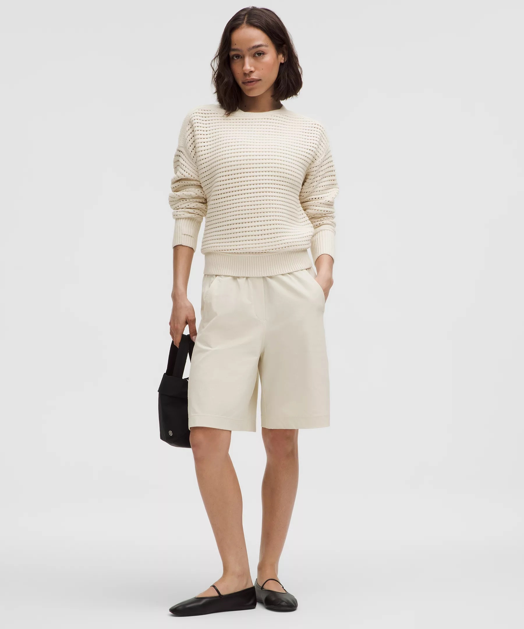 Cotton Crochet Pullover - 2