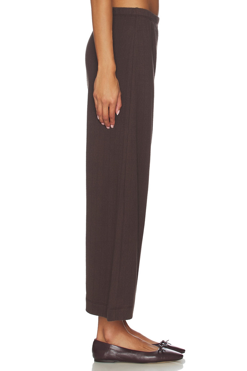 LESET Pointelle Crop Wide Leg Pant outlook