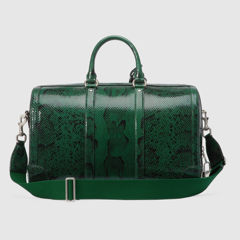 Python duffle bag with Double G 4