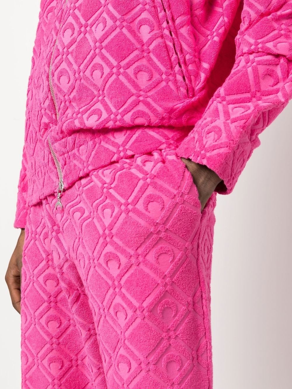 Moon jacquard track pants - 5