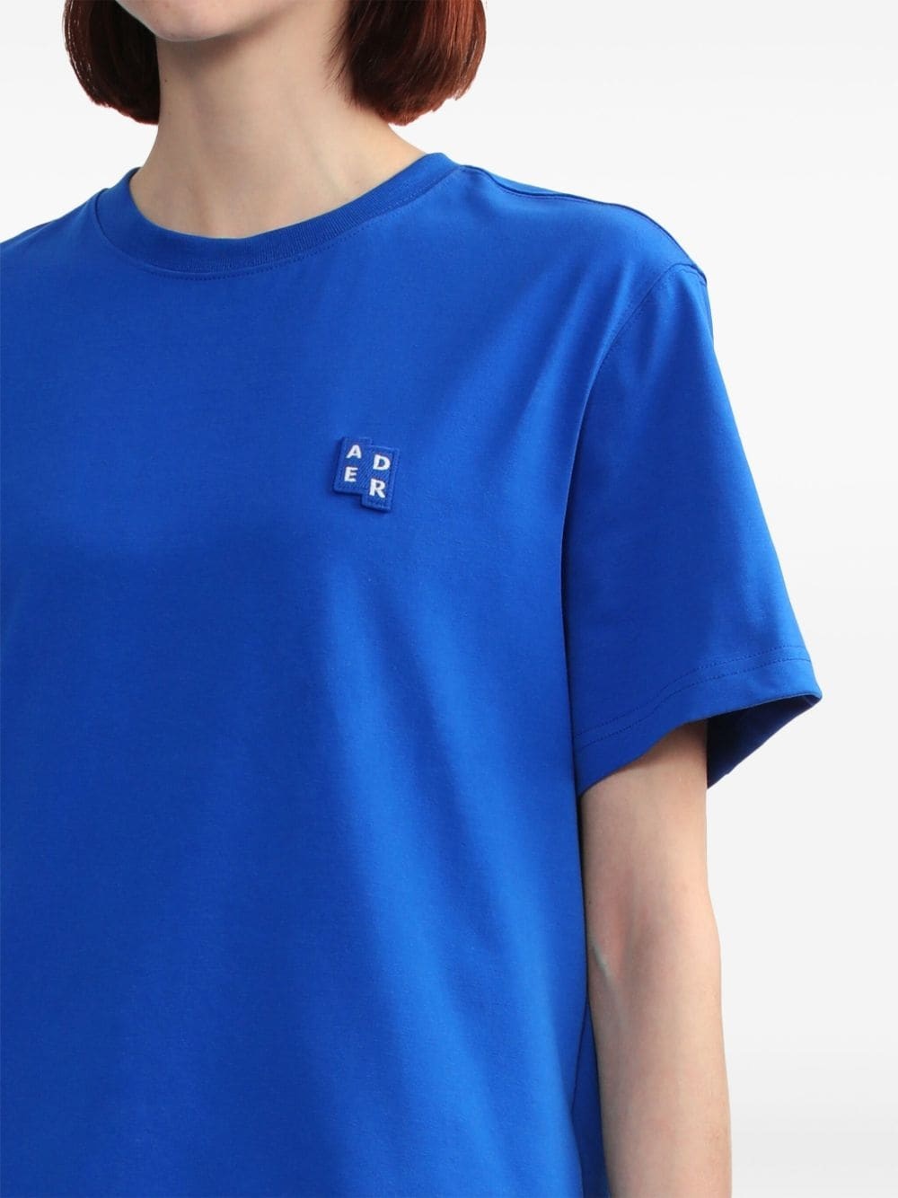 Tetris-appliquÃ© cotton T-shirt - 5