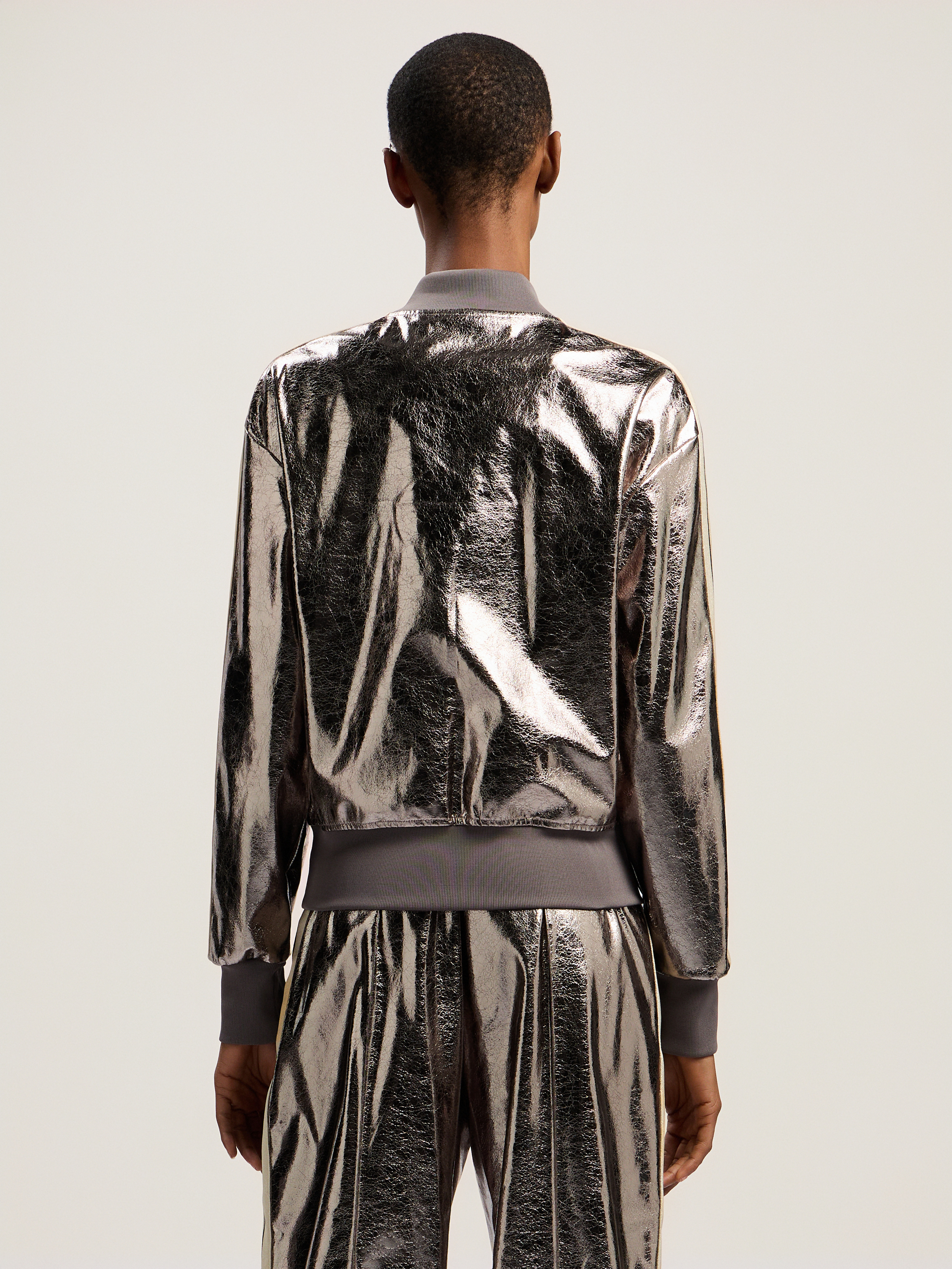Laminated Track Jacket - 4