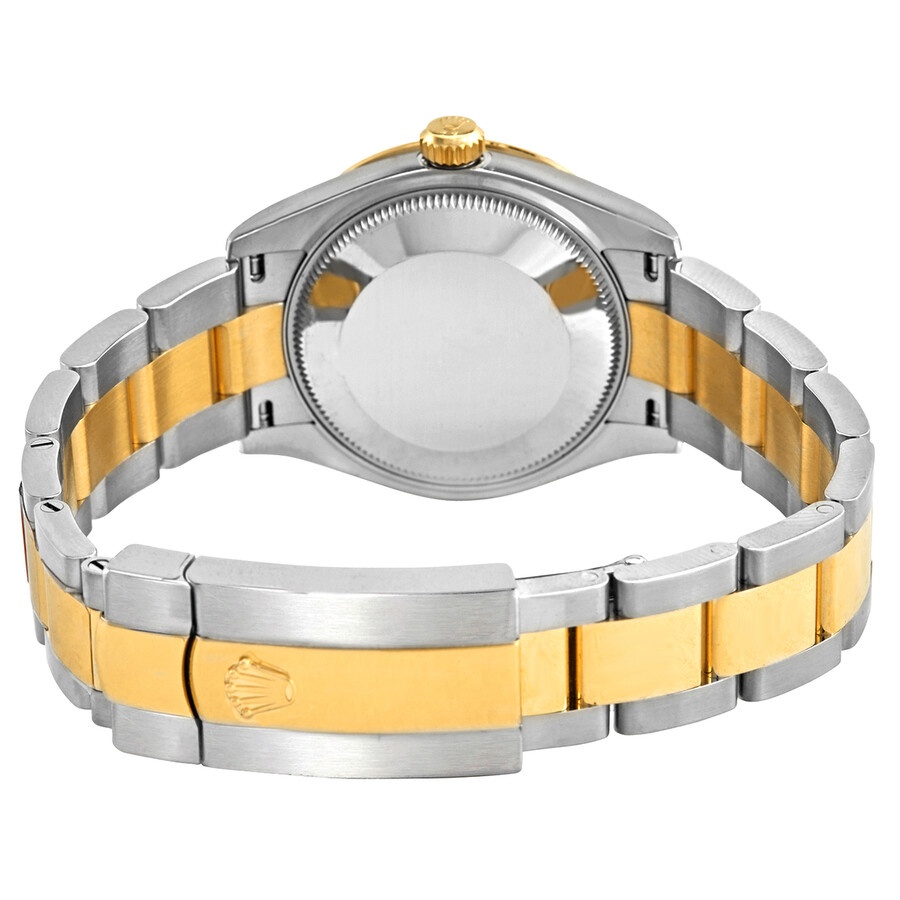 Rolex Datejust 31 Automatic Silver Diamond Dial Ladies Steel and 18kt Yellow Gold Oyster Watch 27834 - 3
