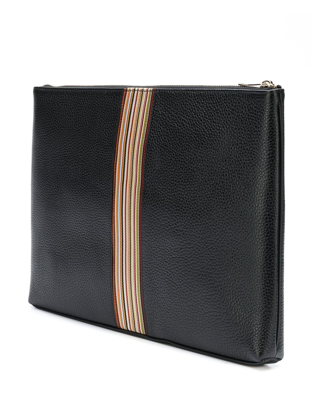 signature stripe document pouch - 3