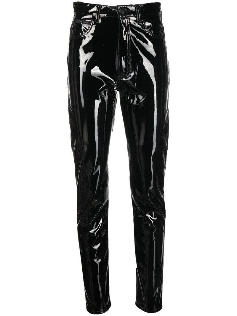 Super-High waisted biker trousers 1