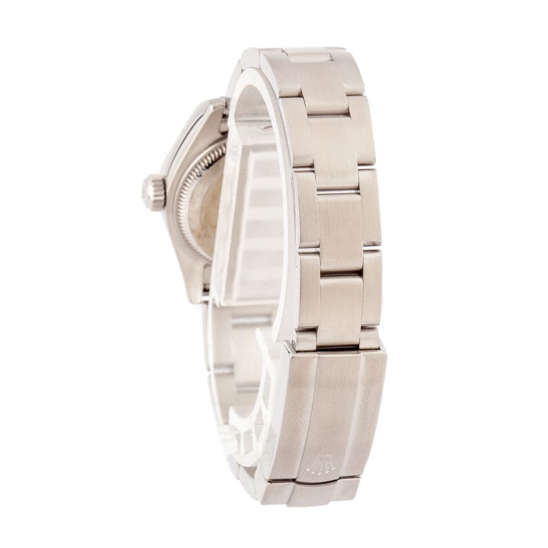 Ladies Rolex Oyster Perpetual 176210 Roman Dial - 3
