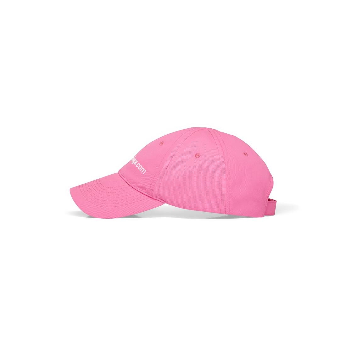 Men's Bal.com Cap in Fluo Pink - 4